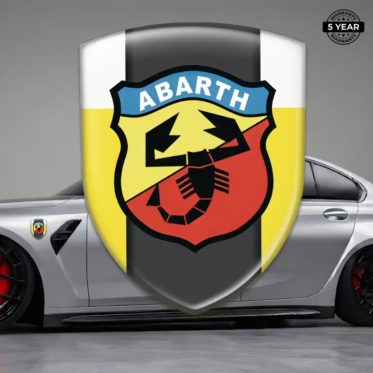 Abarth Emblem Logo Sleek Style
