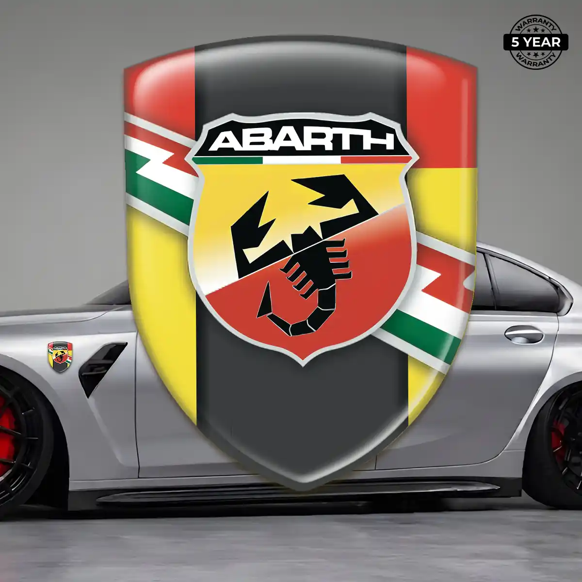 Abarth Emblem Logo Sport Tuning