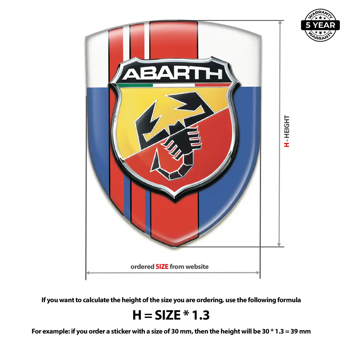 Abarth Emblem Logo Street Tuning