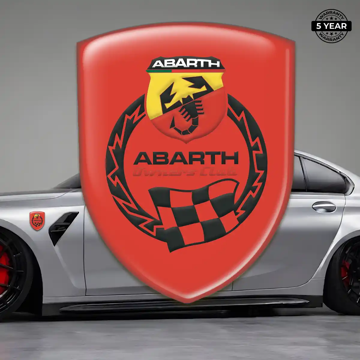 Abarth Emblem Logo Superior Craft