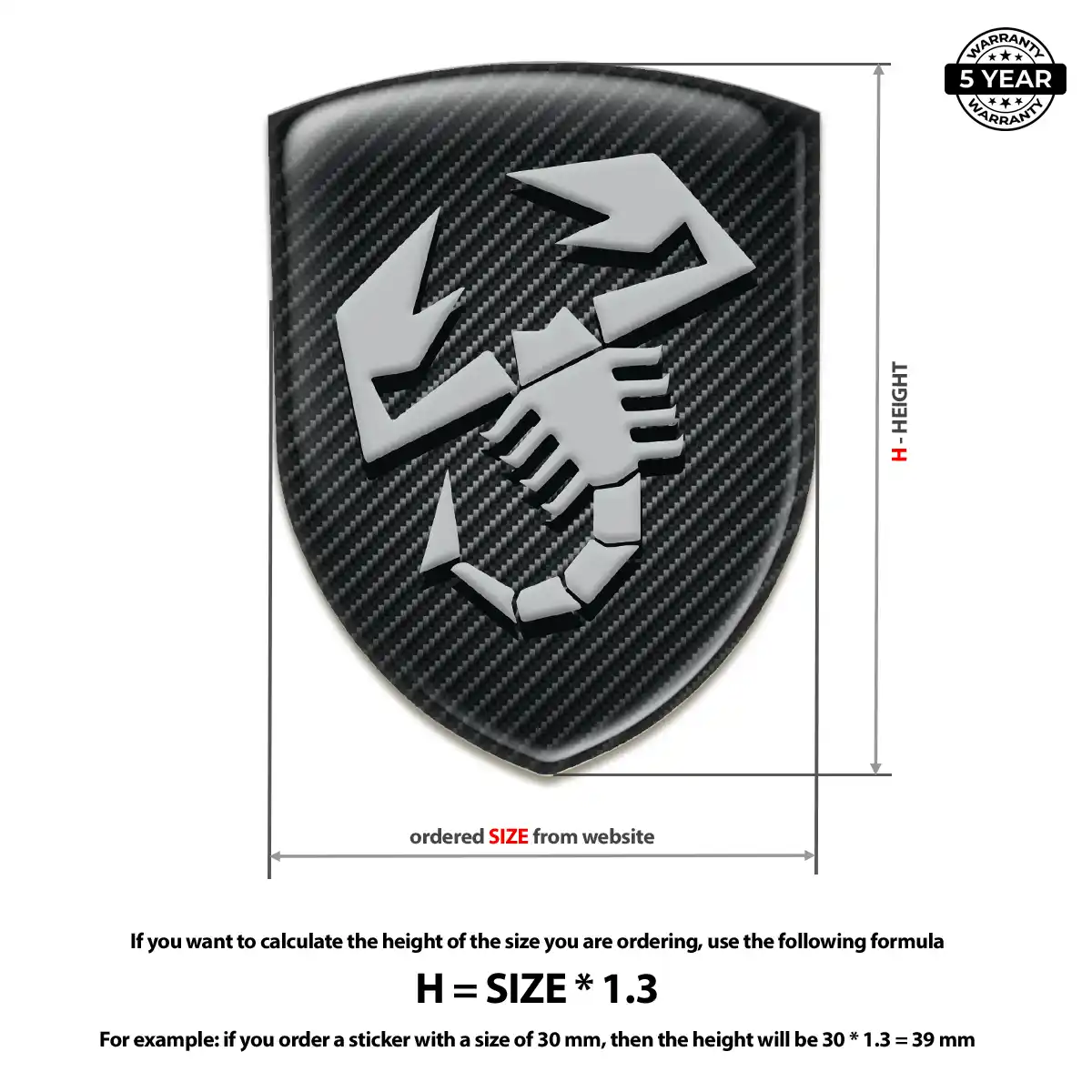 Abarth Emblem Opulent Line