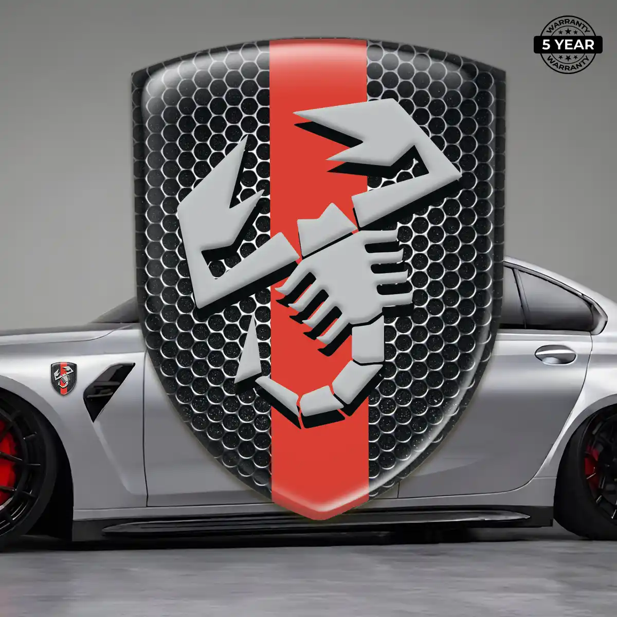 Abarth Emblem Premium Dome