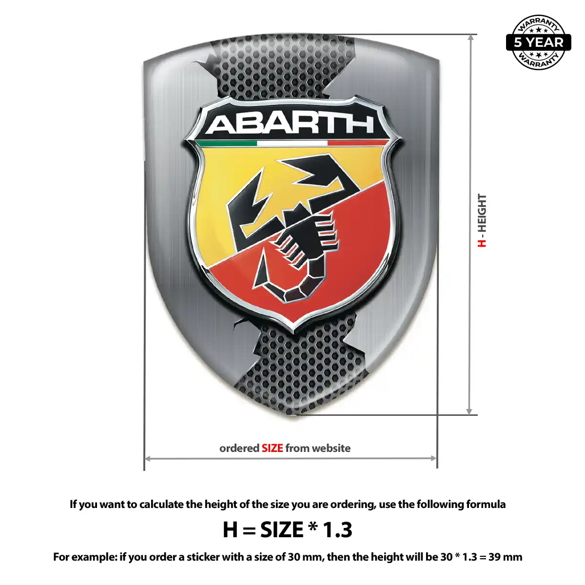 Abarth Emblem Prestige Line