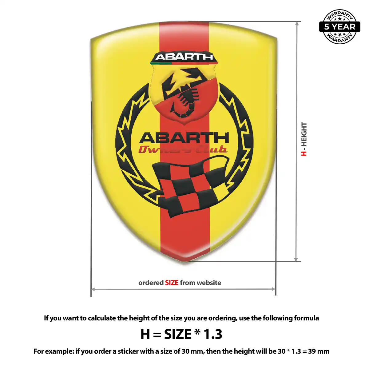Abarth Emblem Refined Design