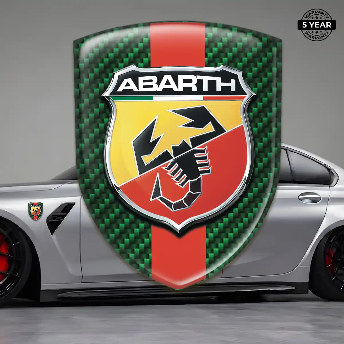 Abarth Emblem Resin Elite