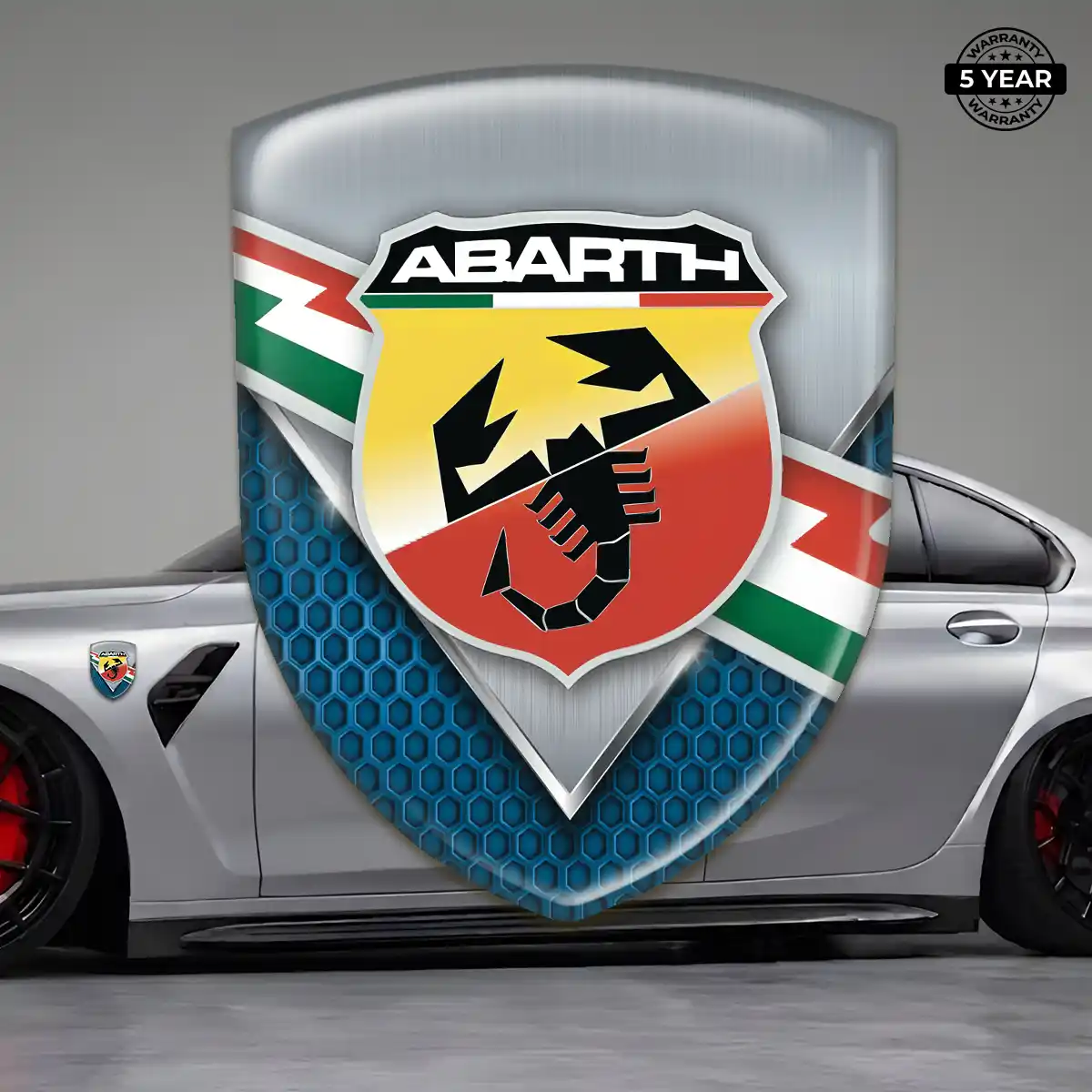 Abarth Emblem Resin Luxe