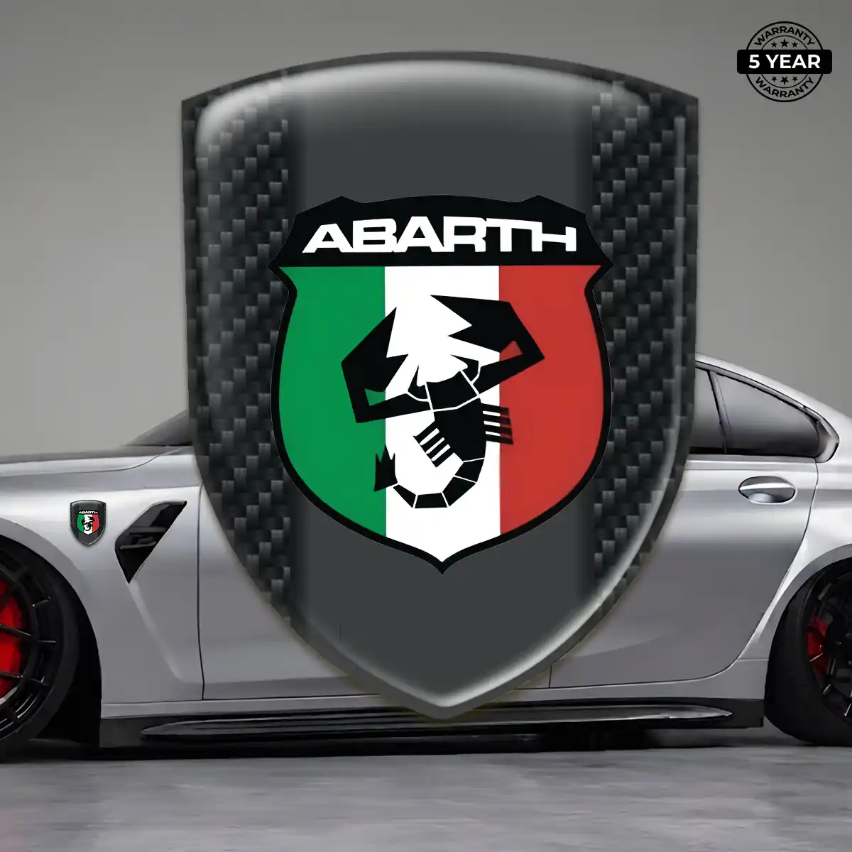 Abarth Emblem Shield Deluxe Edition