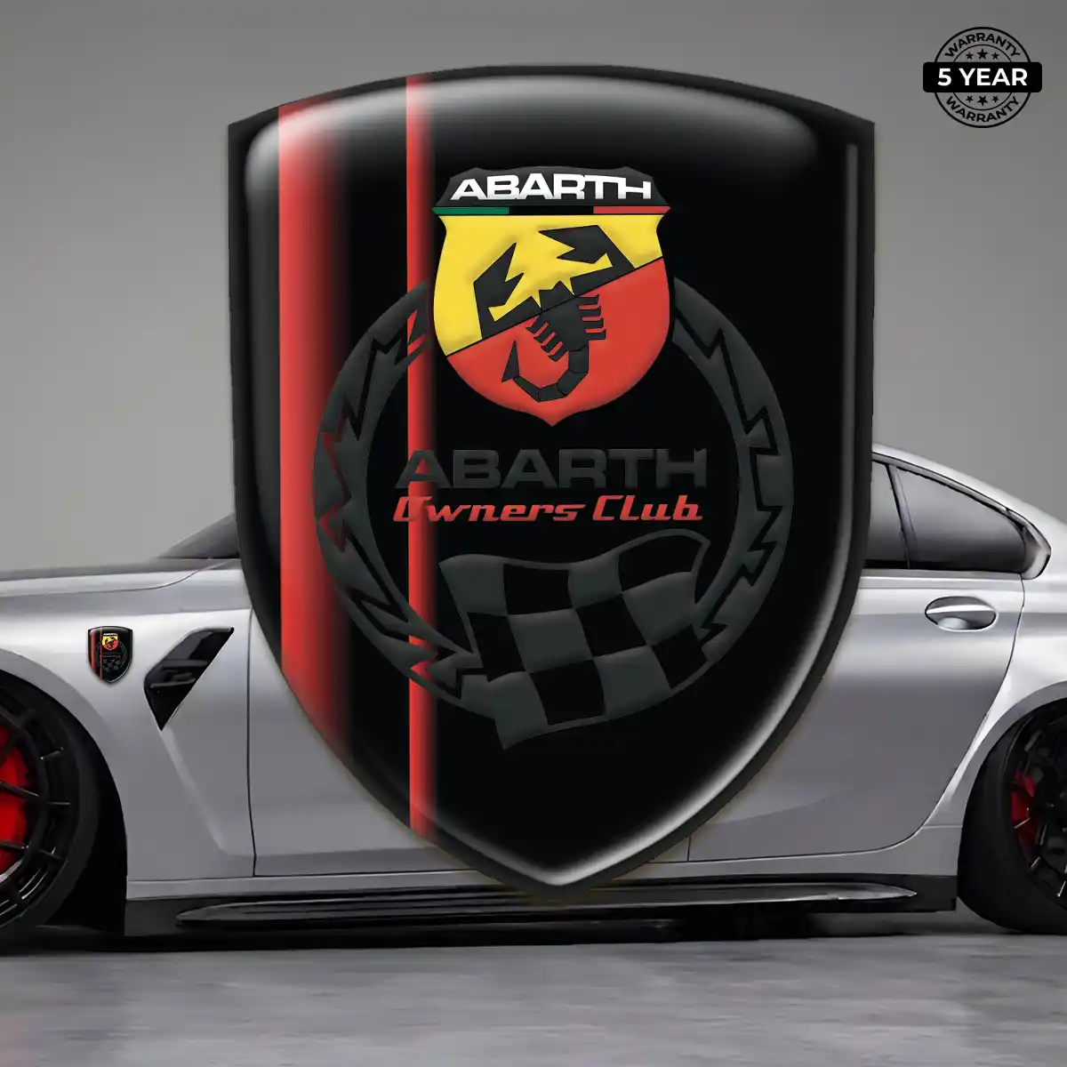 Abarth Emblem Shield Elite Edition