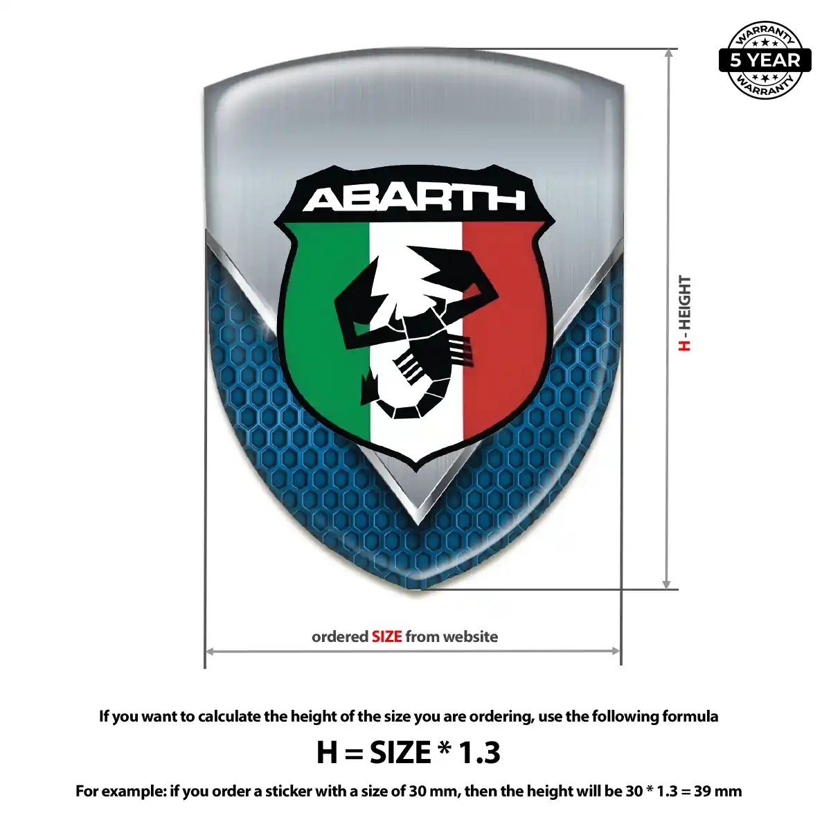 Abarth Emblem Shield Exclusive Series