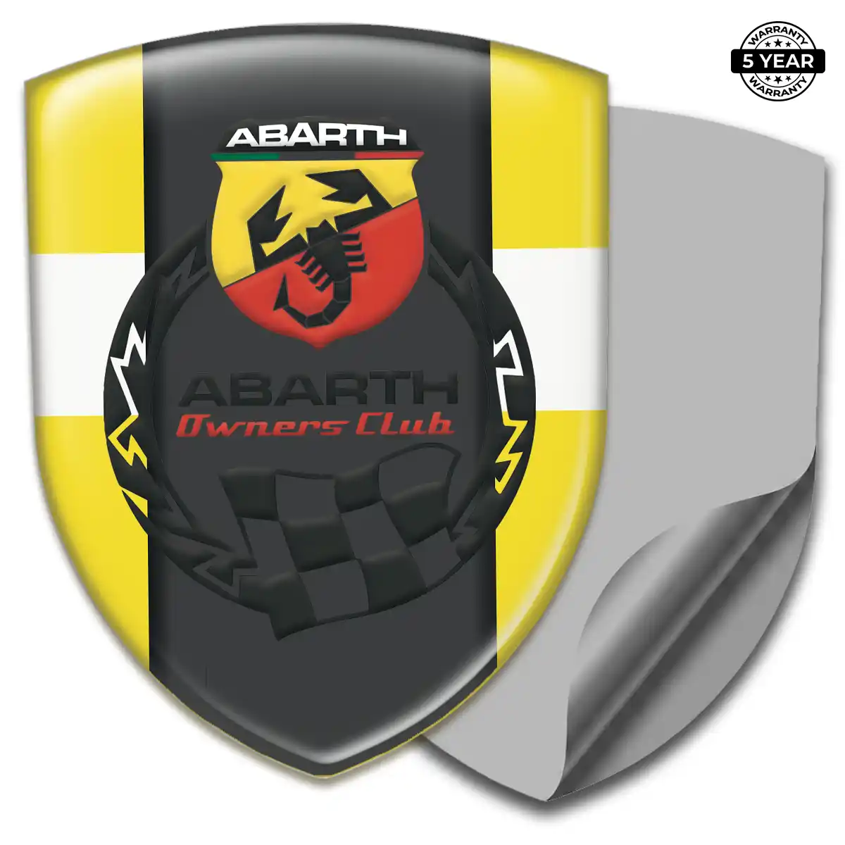 Abarth Emblem Shield Noble Edition