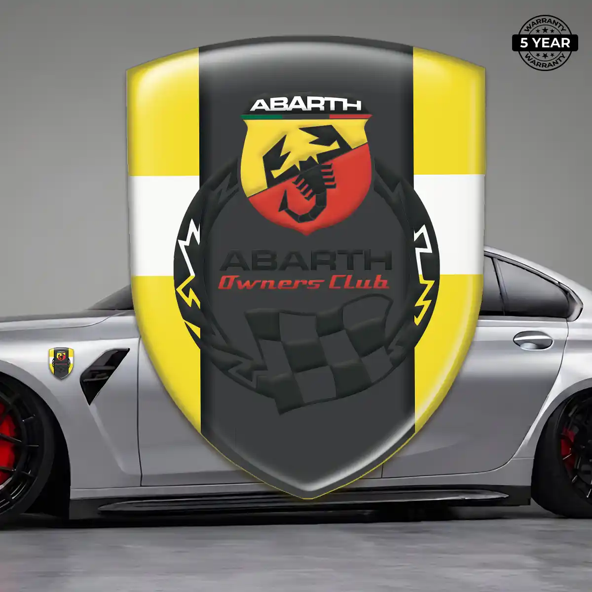 Abarth Emblem Shield Noble Edition