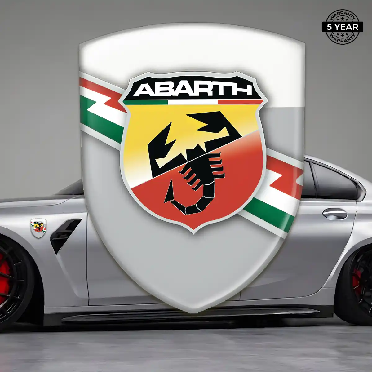 Abarth Emblem Shield Signature Grade