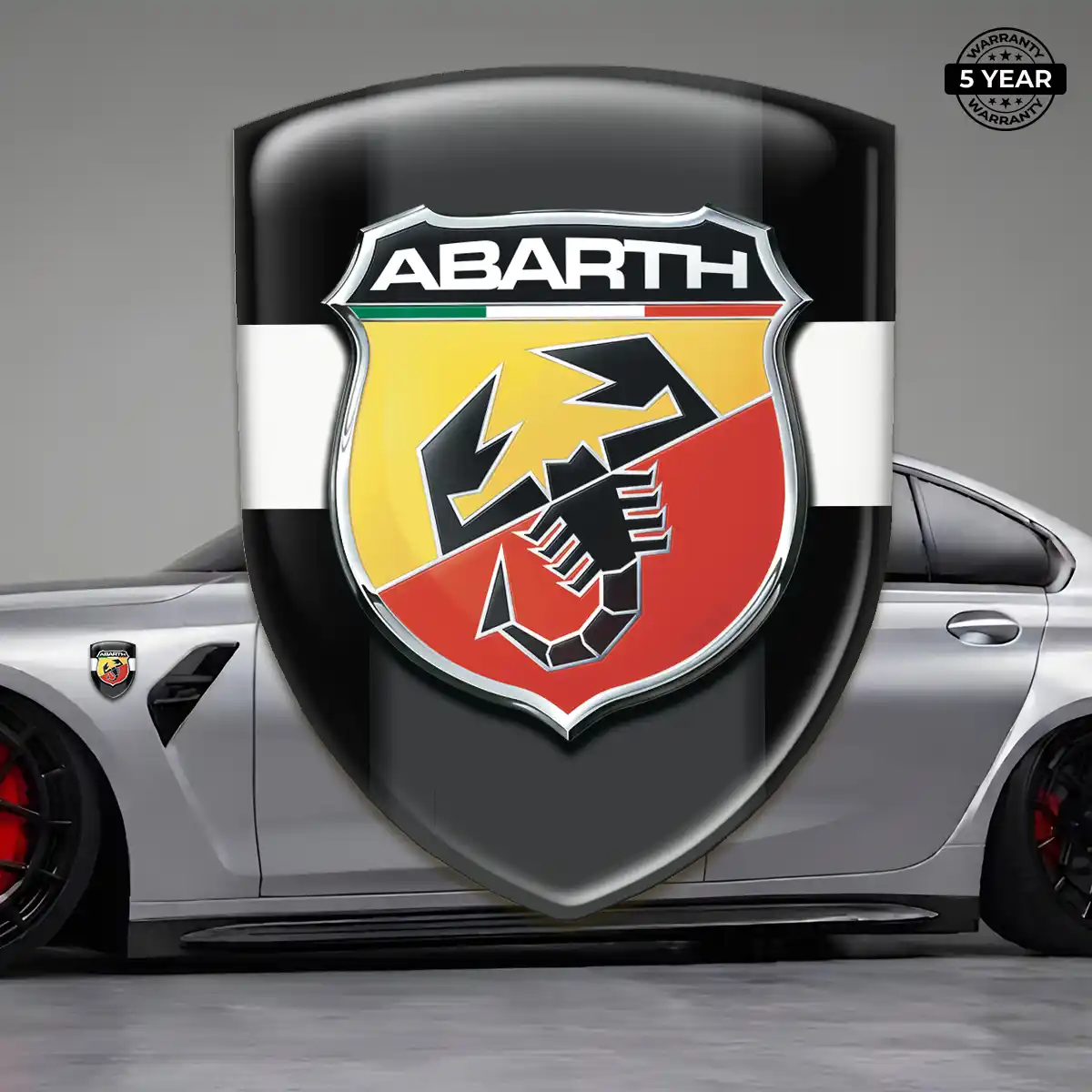Abarth Emblem Shield Sport Tuning