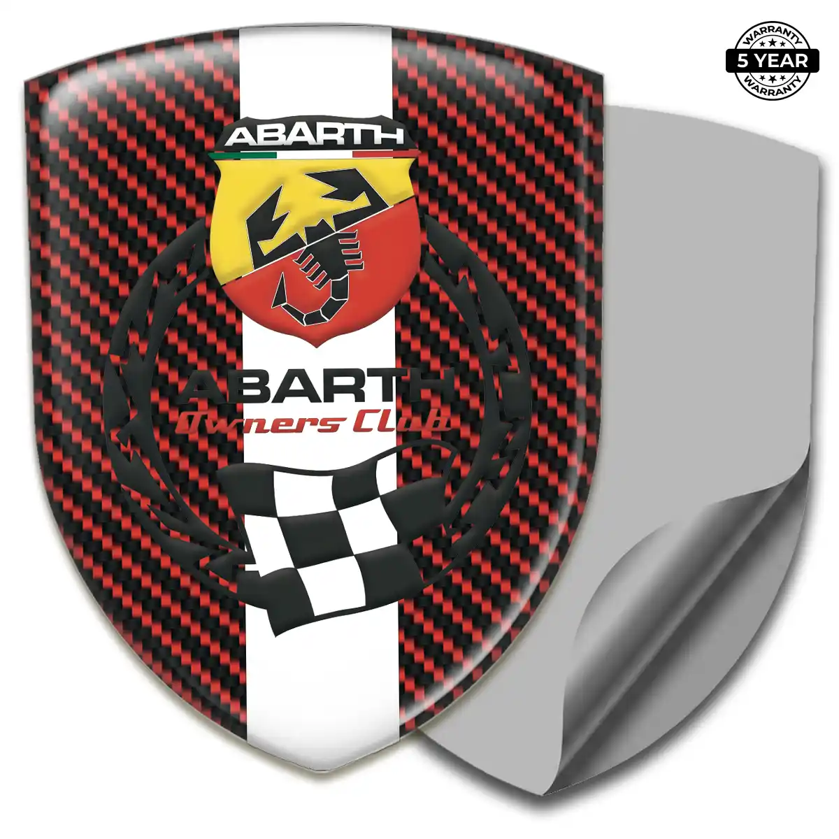 Abarth Emblem Shield Superior Craft