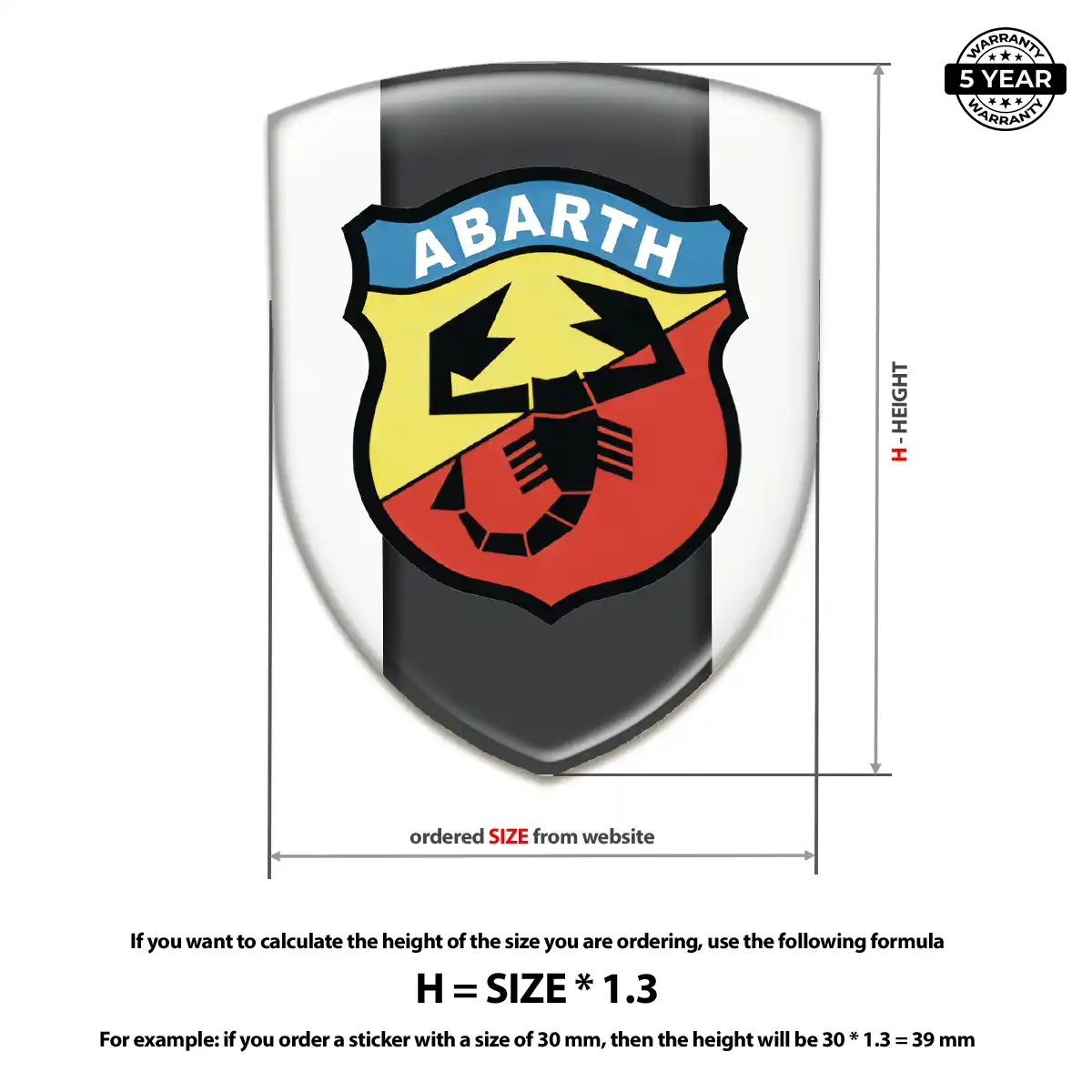 Abarth Emblem Signature Grade