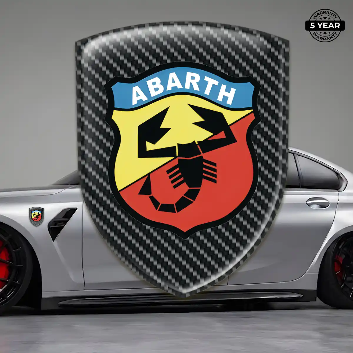 Abarth Emblem Silicone Auto Tuning