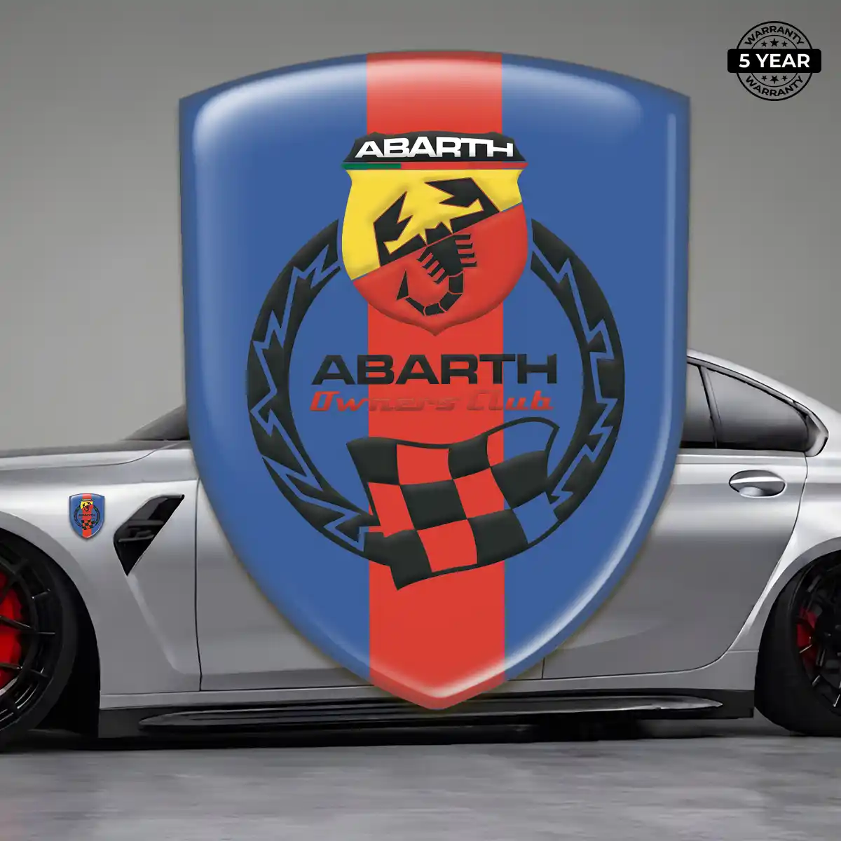 Abarth Emblem Silicone Cabin Style