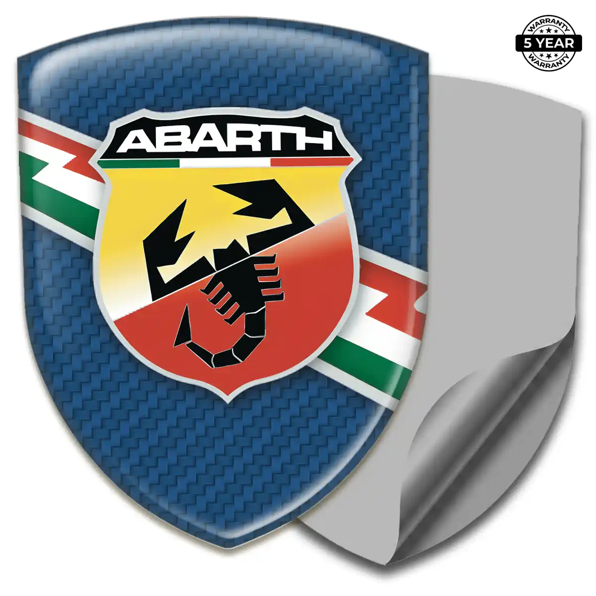 Abarth Emblem Silicone Interior Elegance