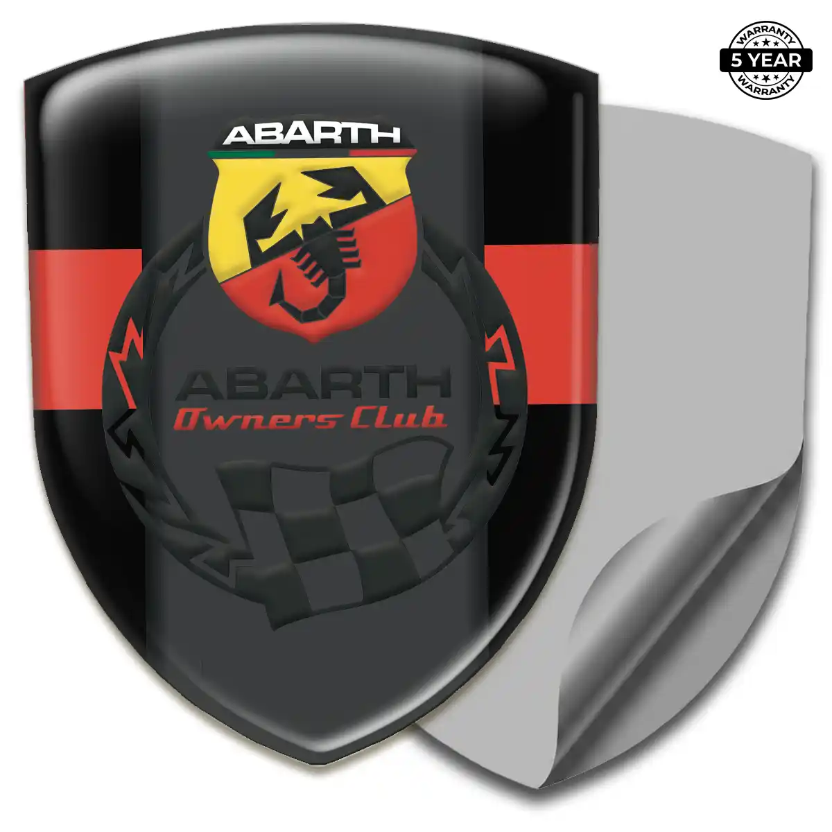 Abarth Emblem Silicone Interior Luxe