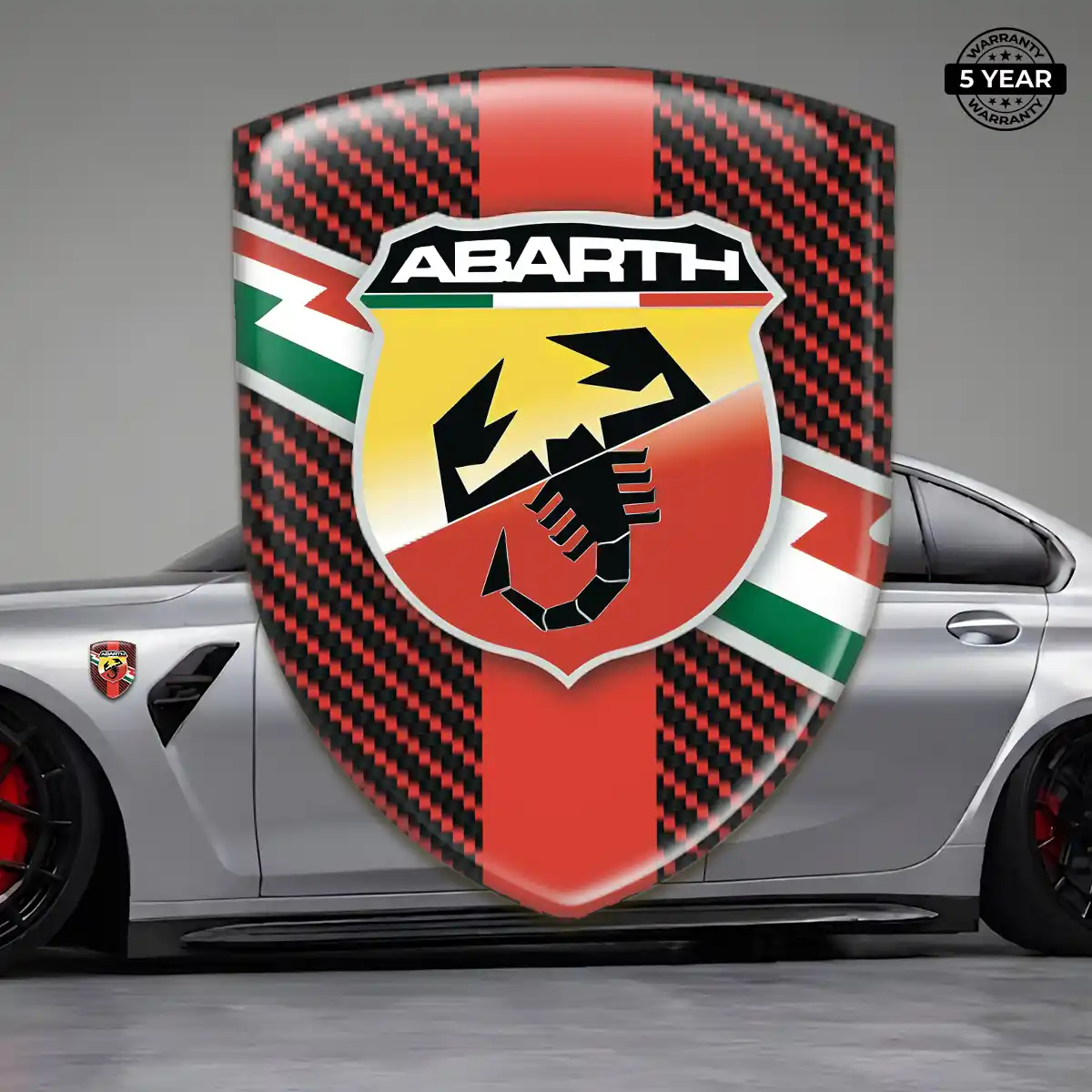 Abarth Emblem Silicone Performance Style