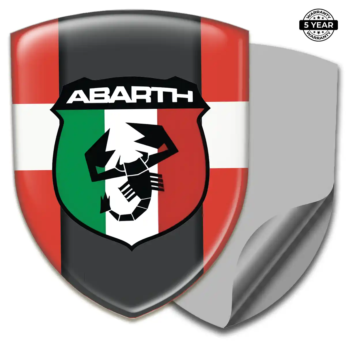 Abarth Emblem Silicone Premium Dome