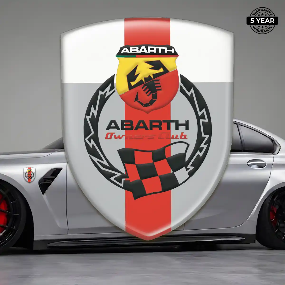 Abarth Emblem Silicone Prestige Line