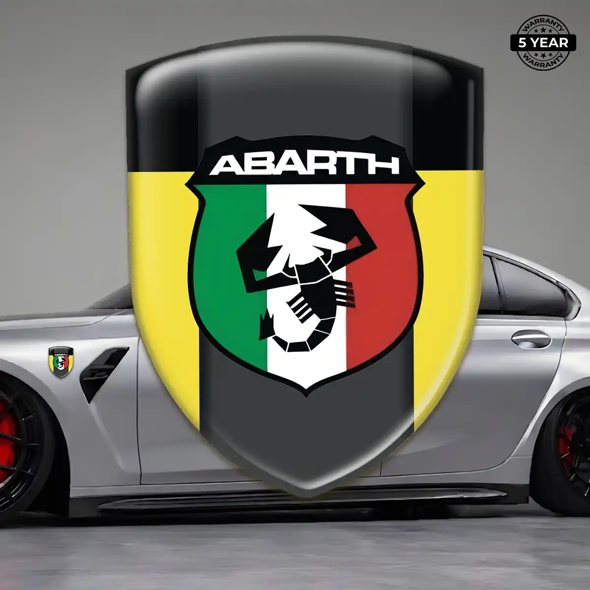 Abarth Emblem Silicone Prime Quality