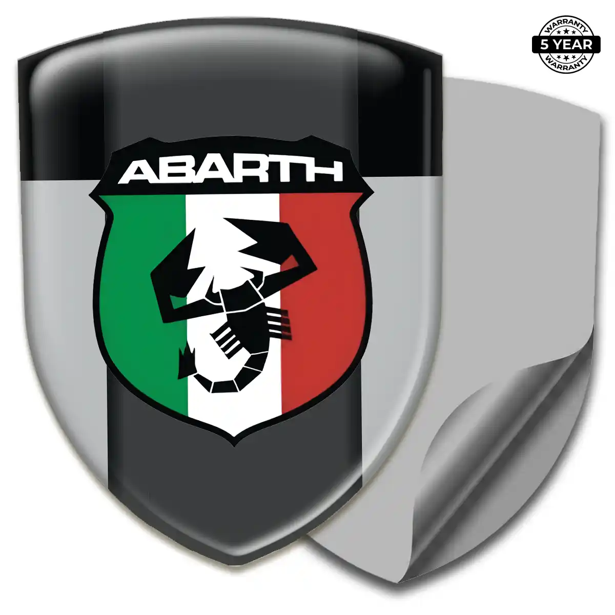 Abarth Emblem Silicone Resin Luxe