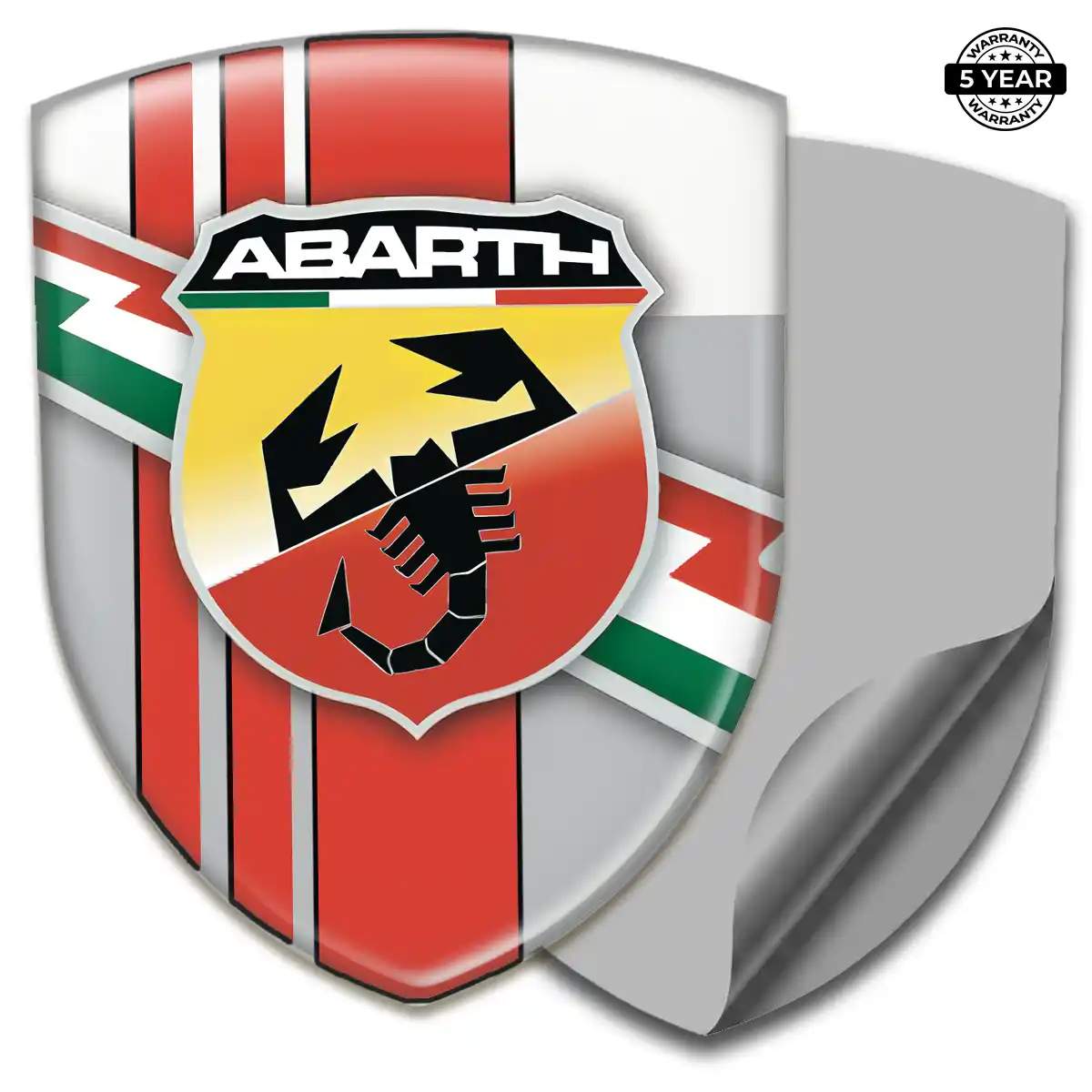 Abarth Emblem Silicone Sleek Style
