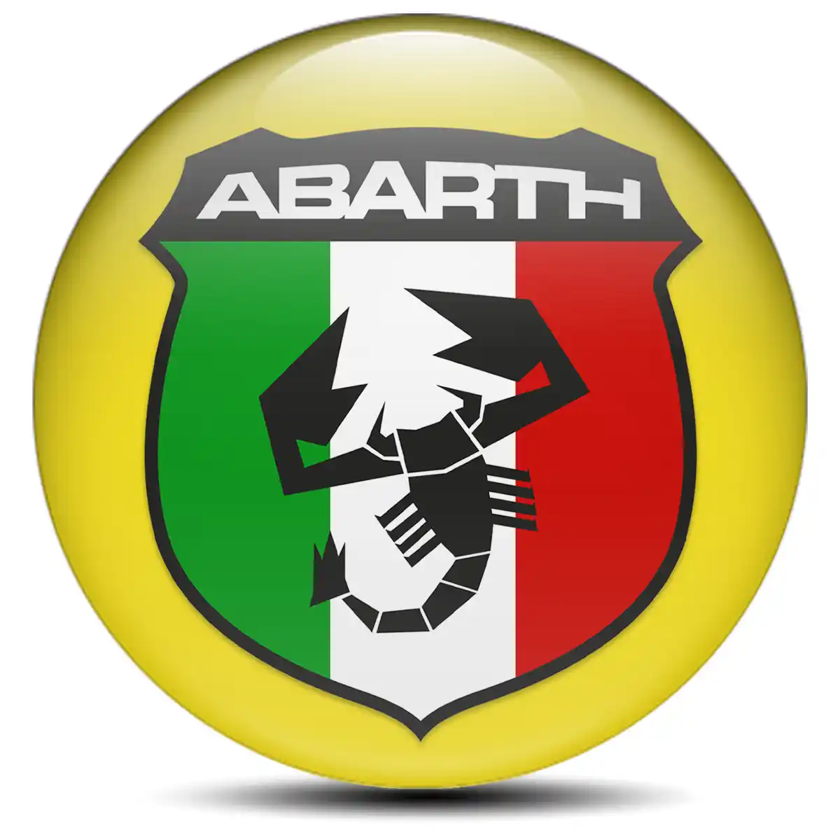 Abarth Emblem Wheel Center Caps Limited Edition