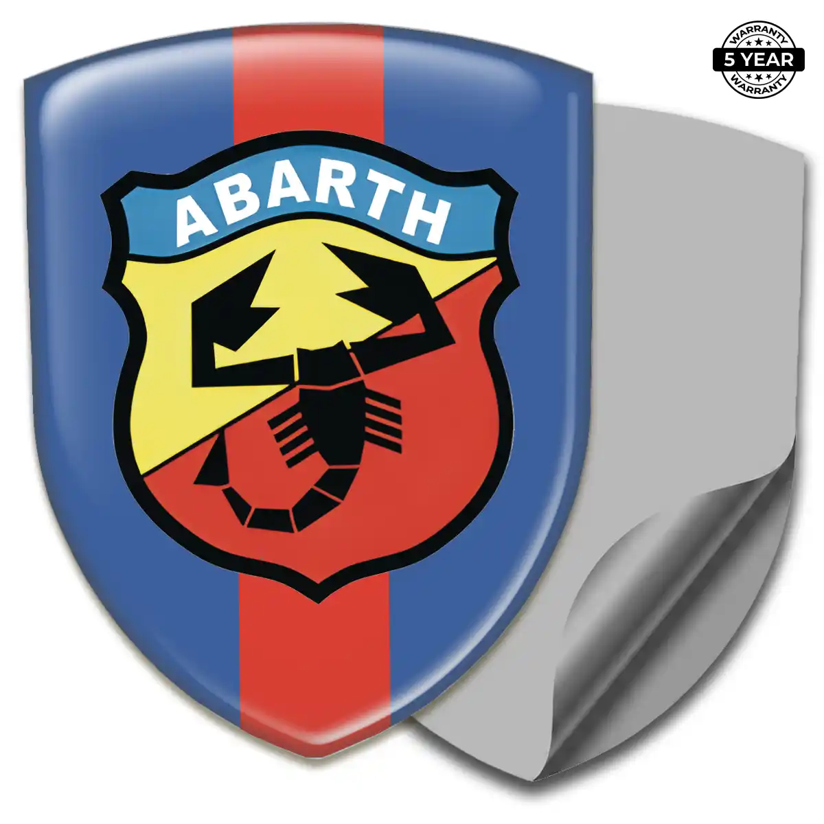 Abarth Epoxy Domed Sticker Elite Edition