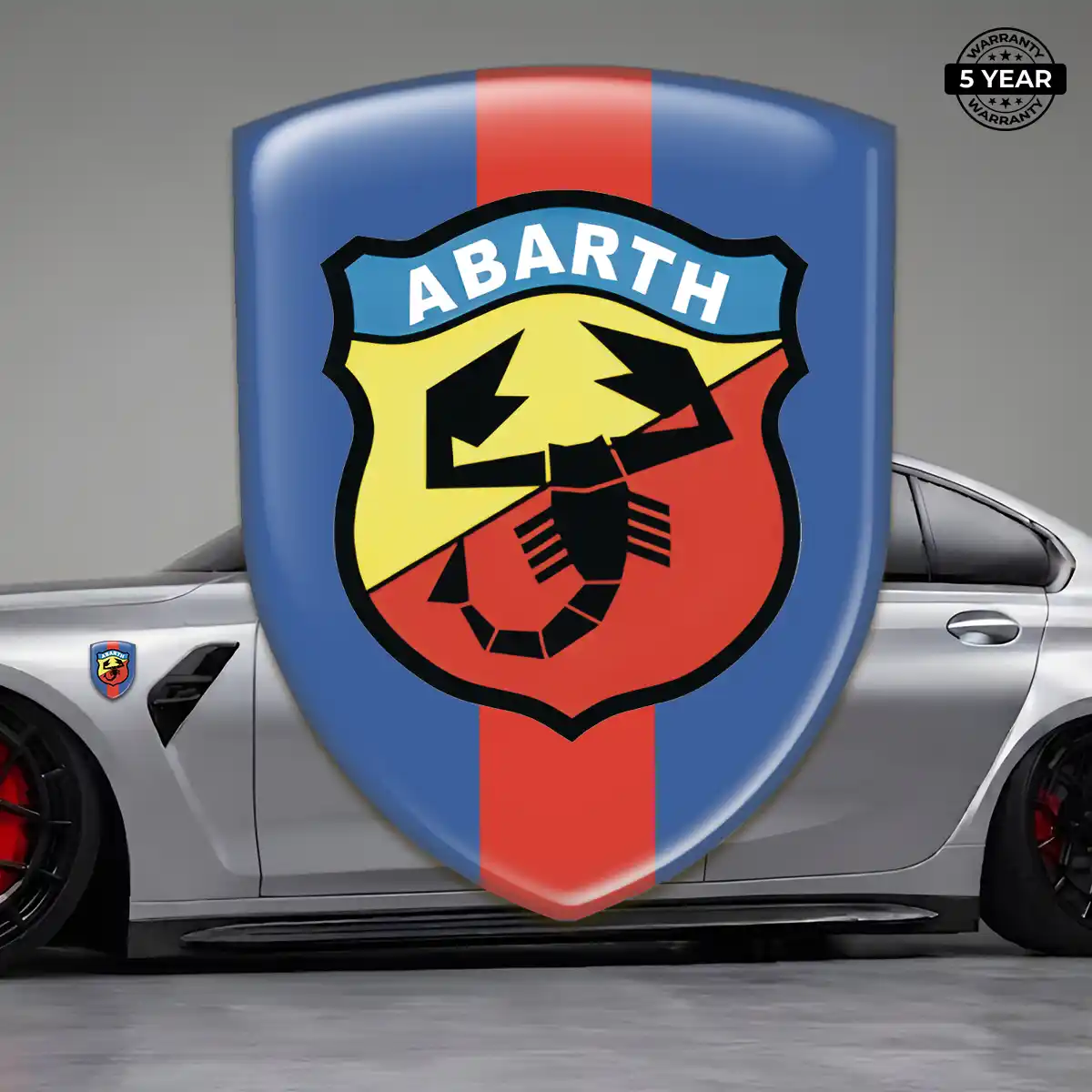 Abarth Epoxy Domed Sticker Elite Edition