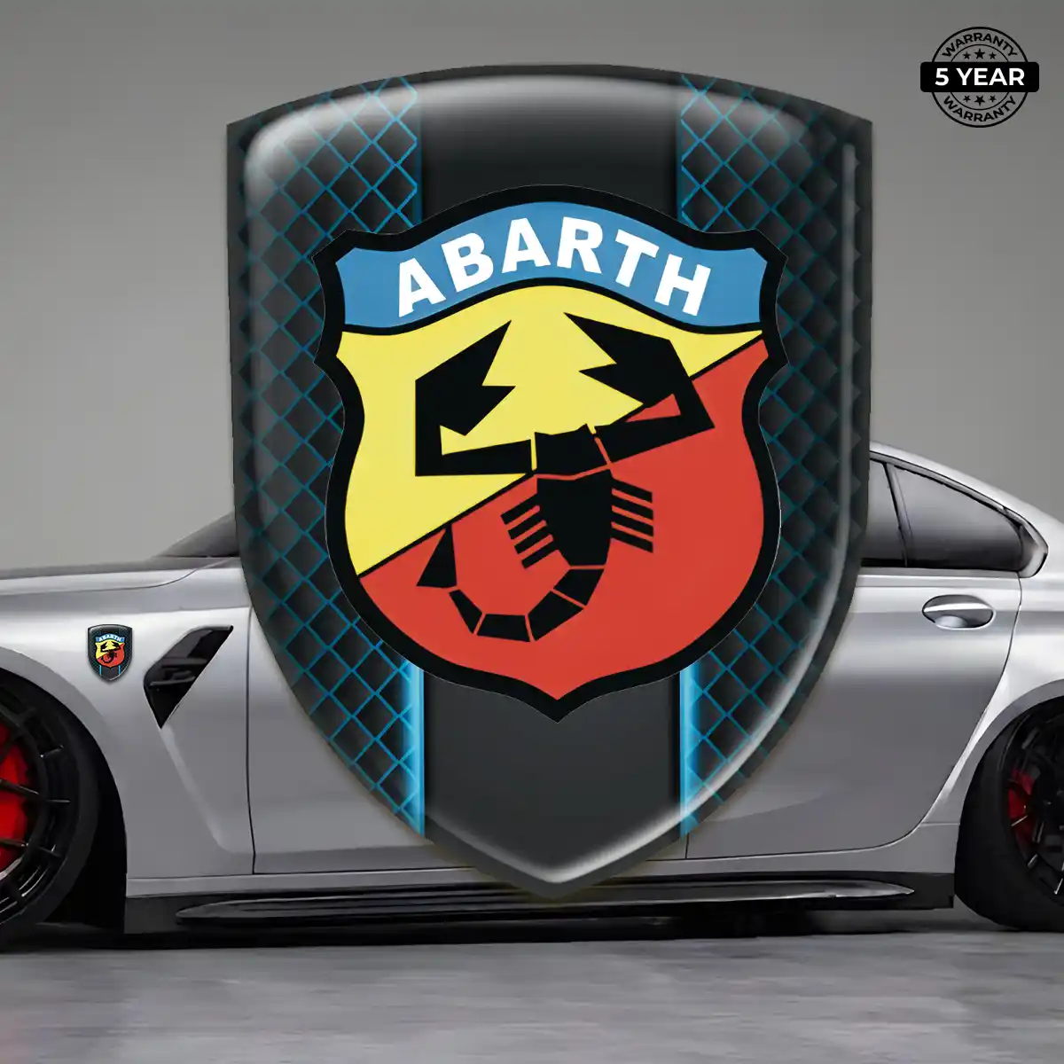 Abarth Epoxy Domed Sticker Exclusive Series