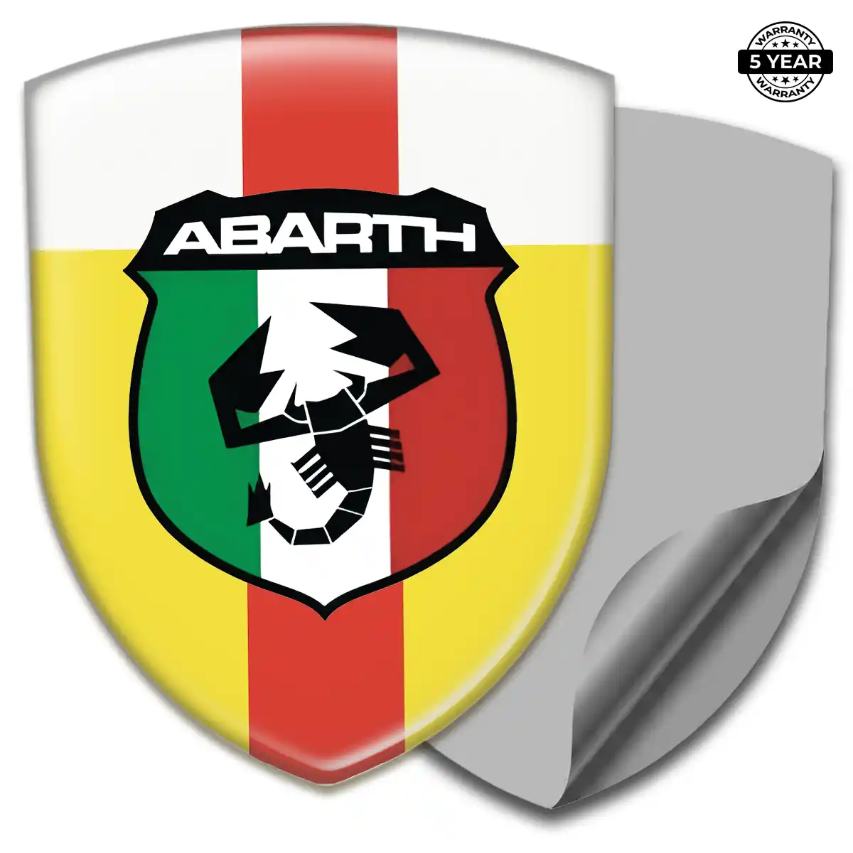 Abarth Epoxy Domed Sticker Noble Edition