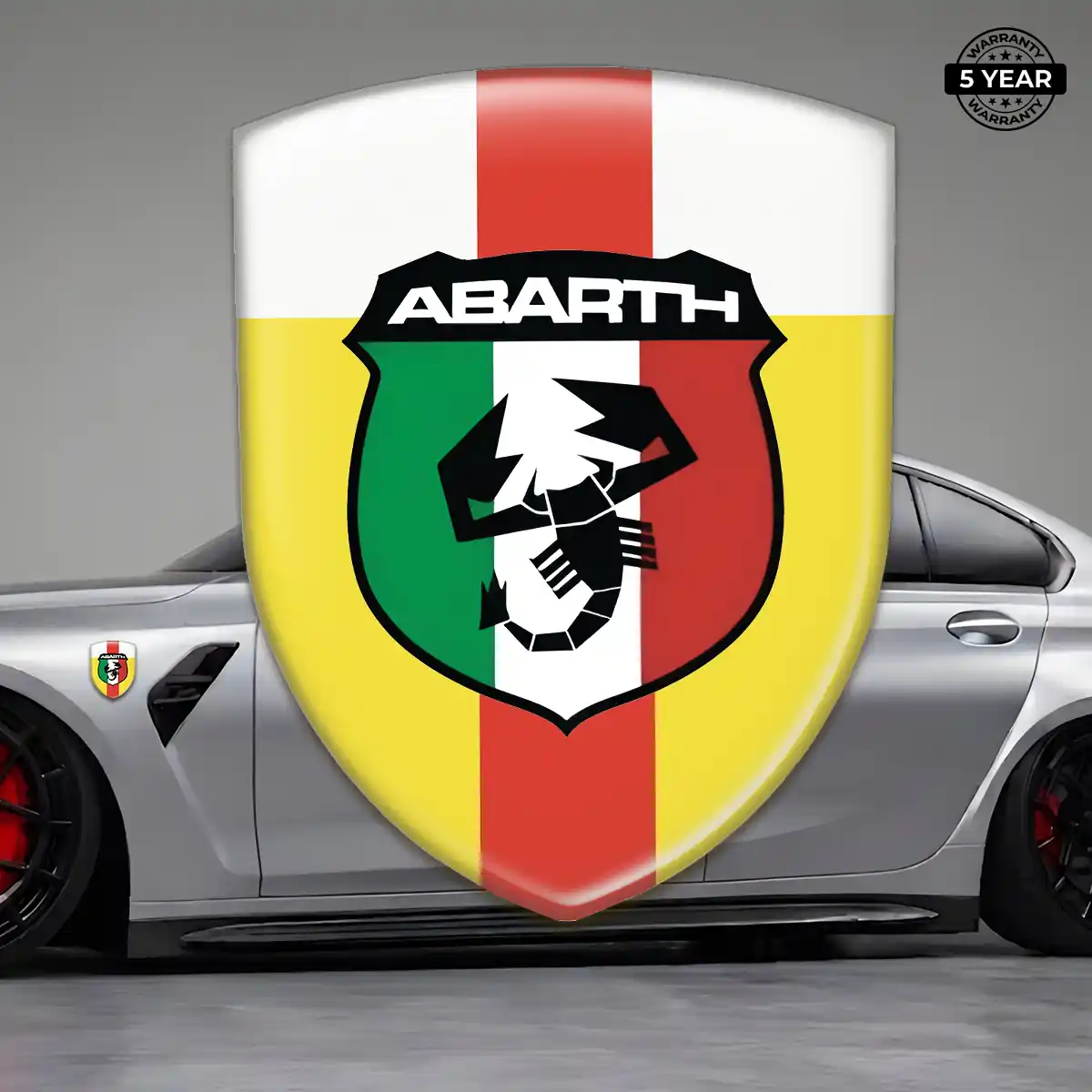 Abarth Epoxy Domed Sticker Noble Edition