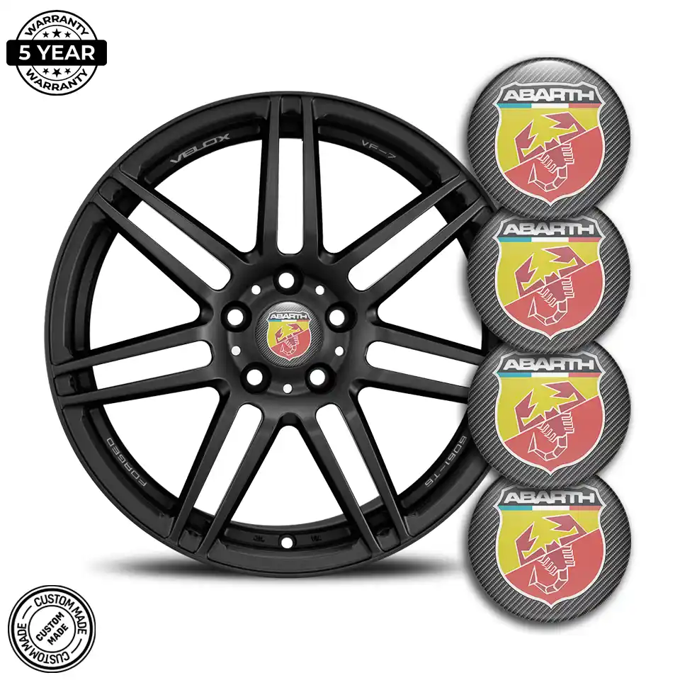 Abarth Epoxy Sticker Premium Edition