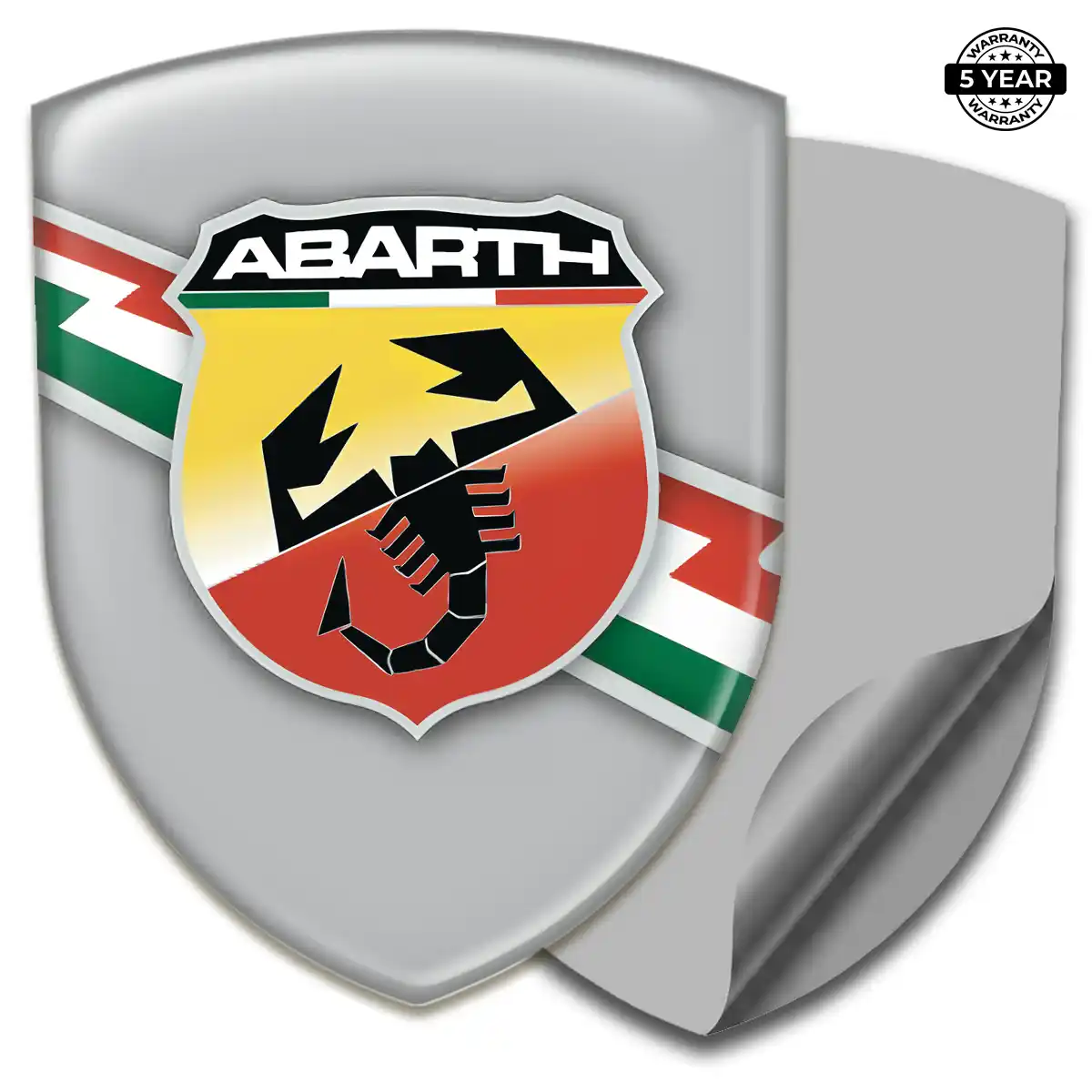 Abarth Gel Badge Sticker Exclusive Series