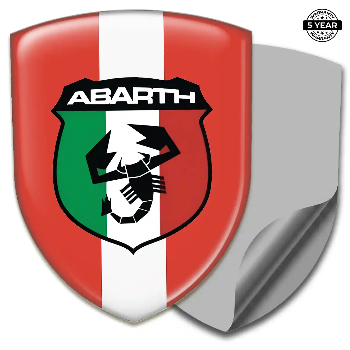 Abarth Gel Emblem Sticker Deluxe Edition