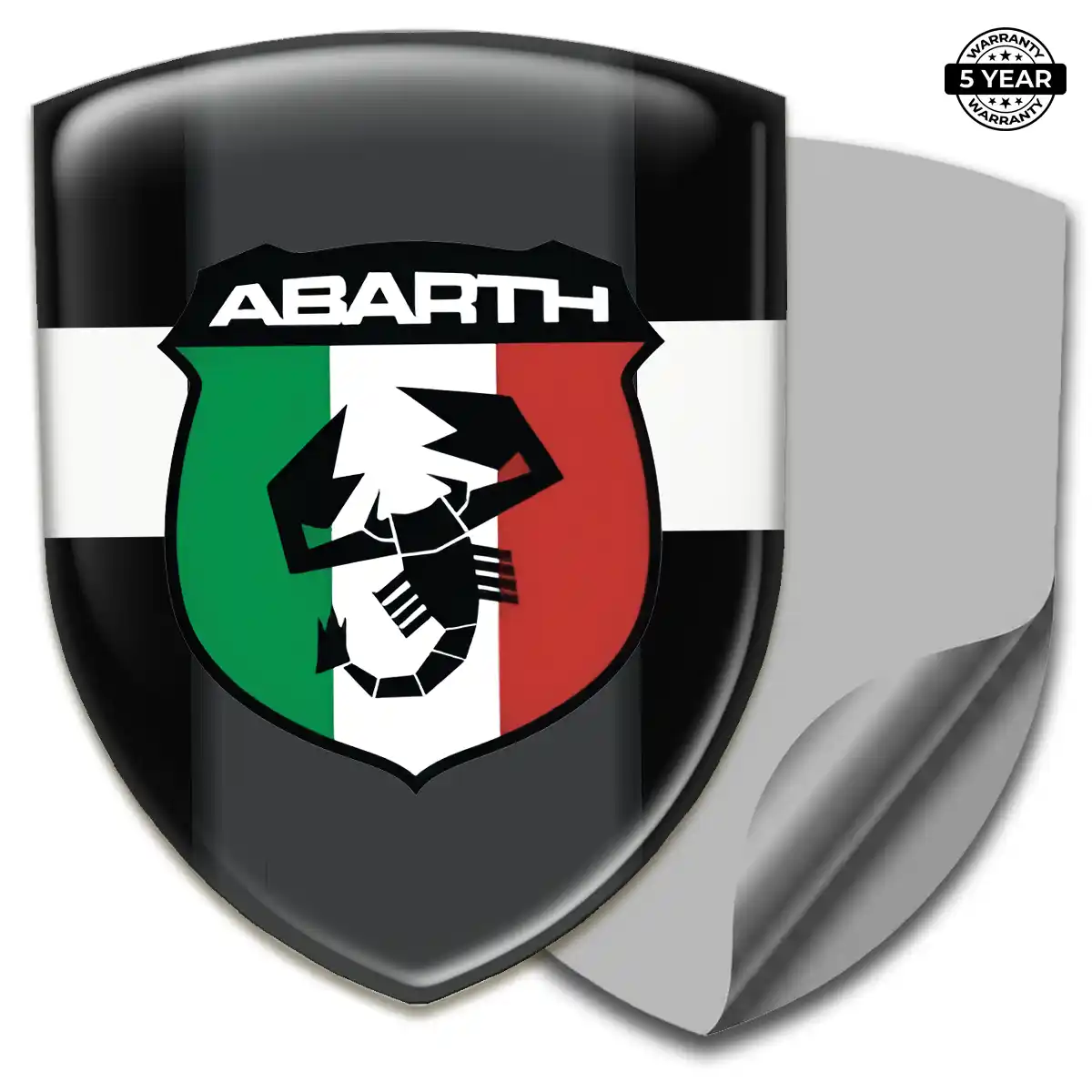 Abarth Gel Emblem Sticker Exclusive Series