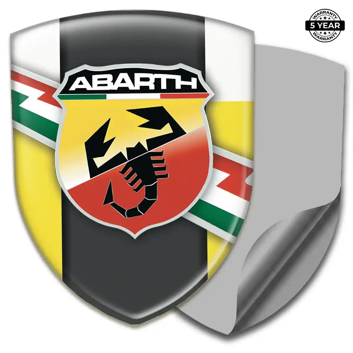 Abarth Gel Emblem Sticker Prestige Line