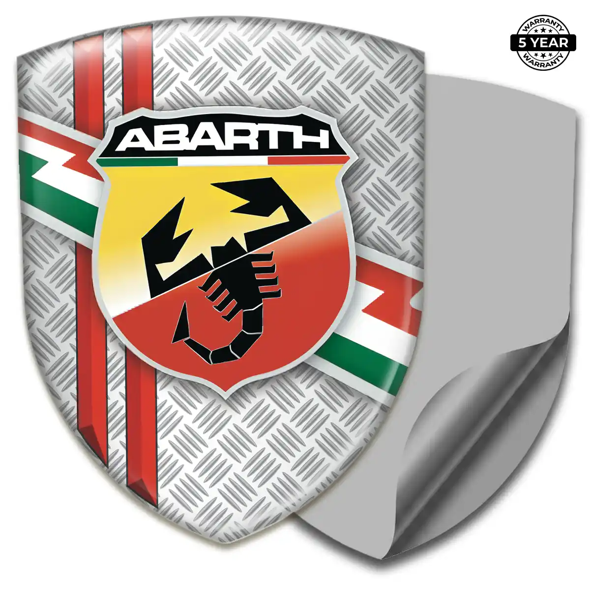 Abarth Gel Emblem Sticker Signature Grade