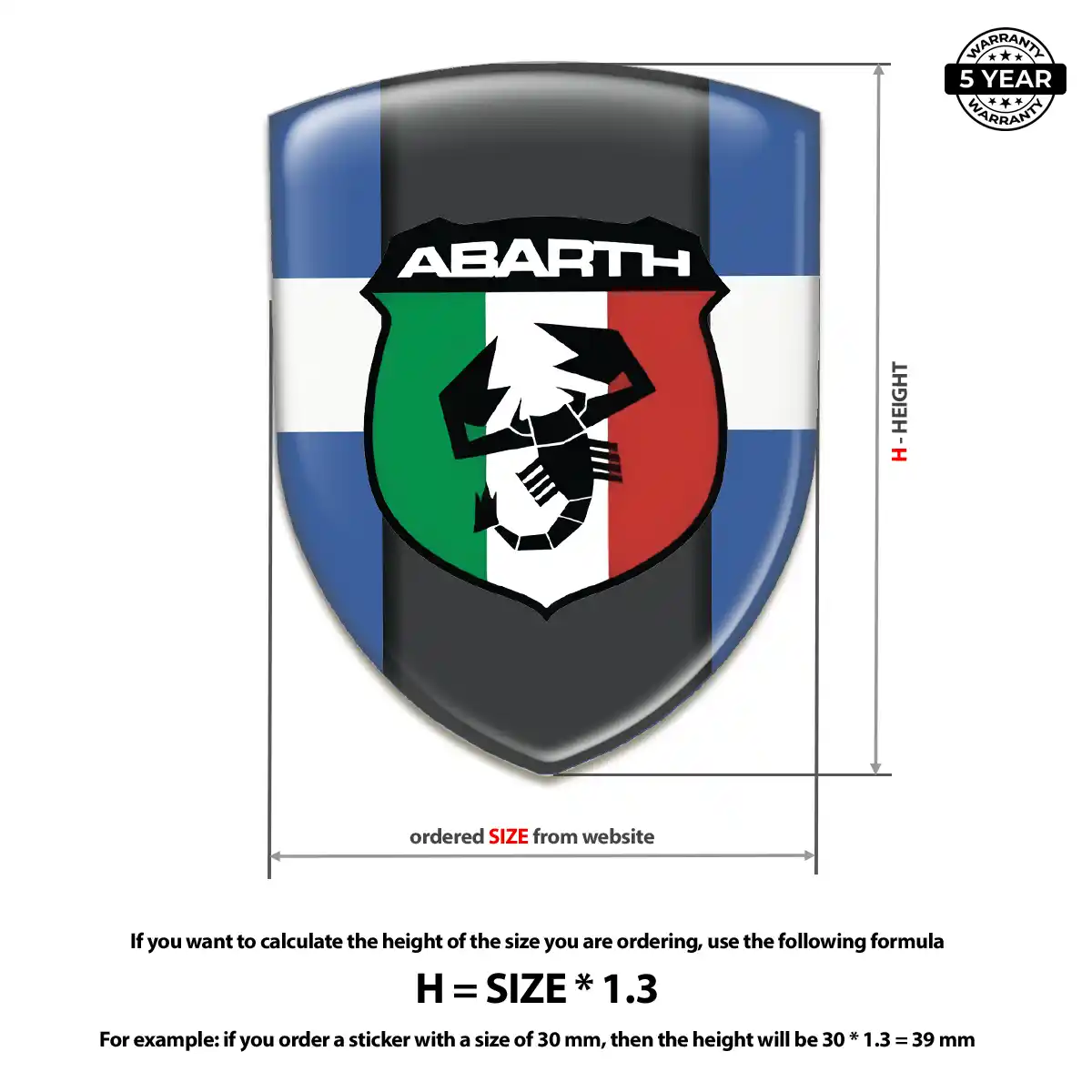 Abarth Logo Badge Auto Tuning