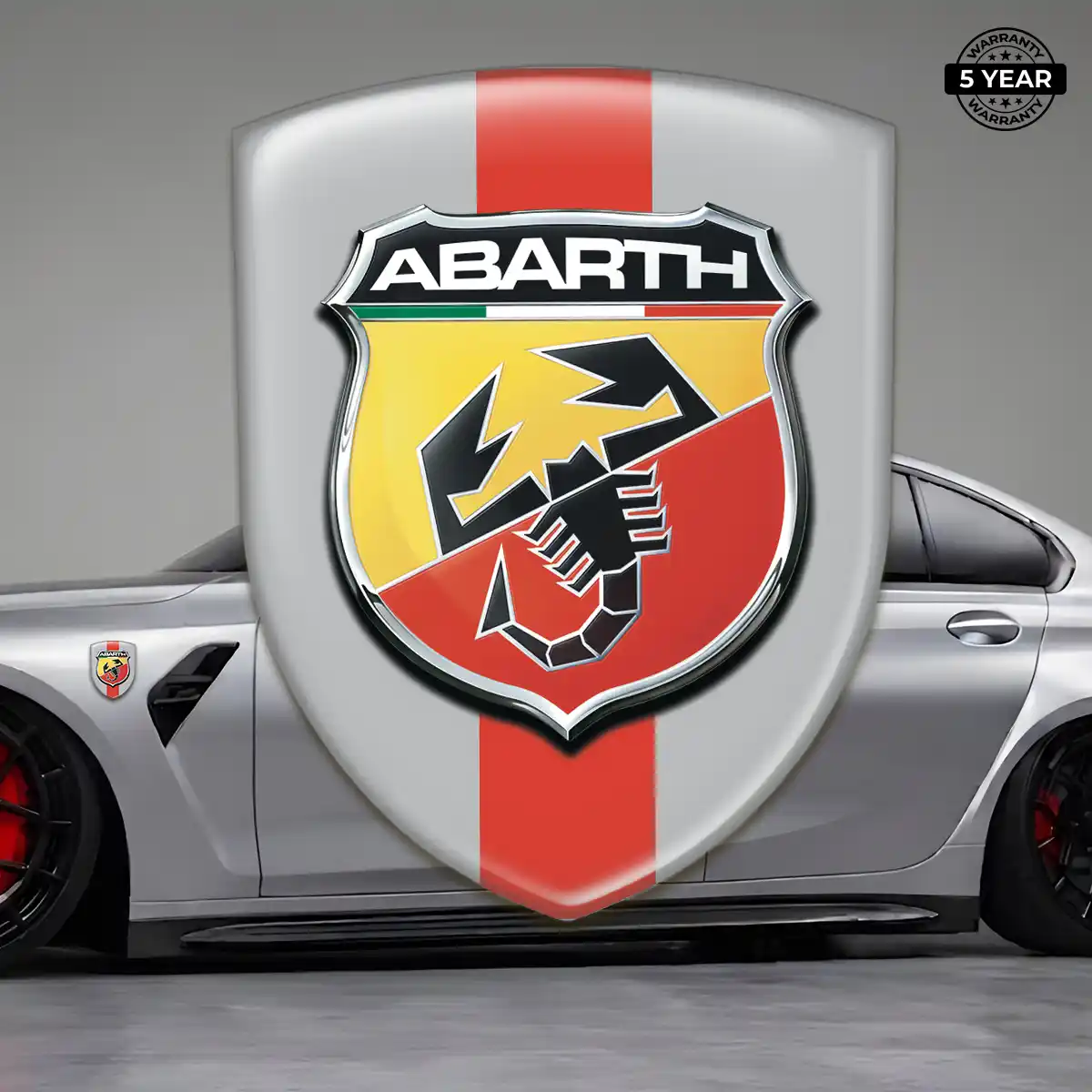 Abarth Logo Badge Cabin Style