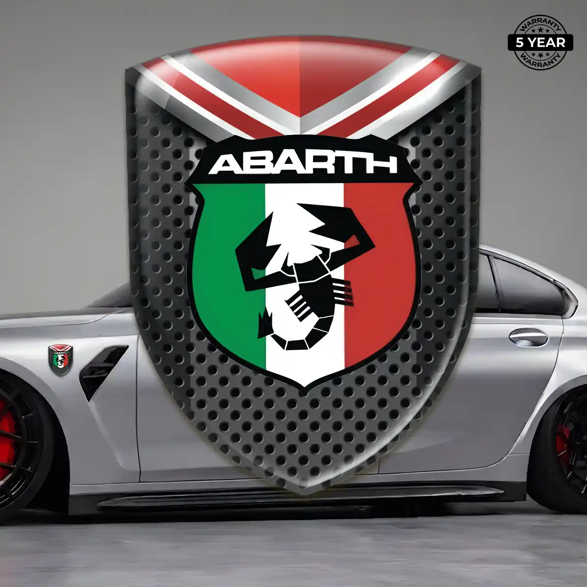 Abarth Logo Badge Exterior Luxe