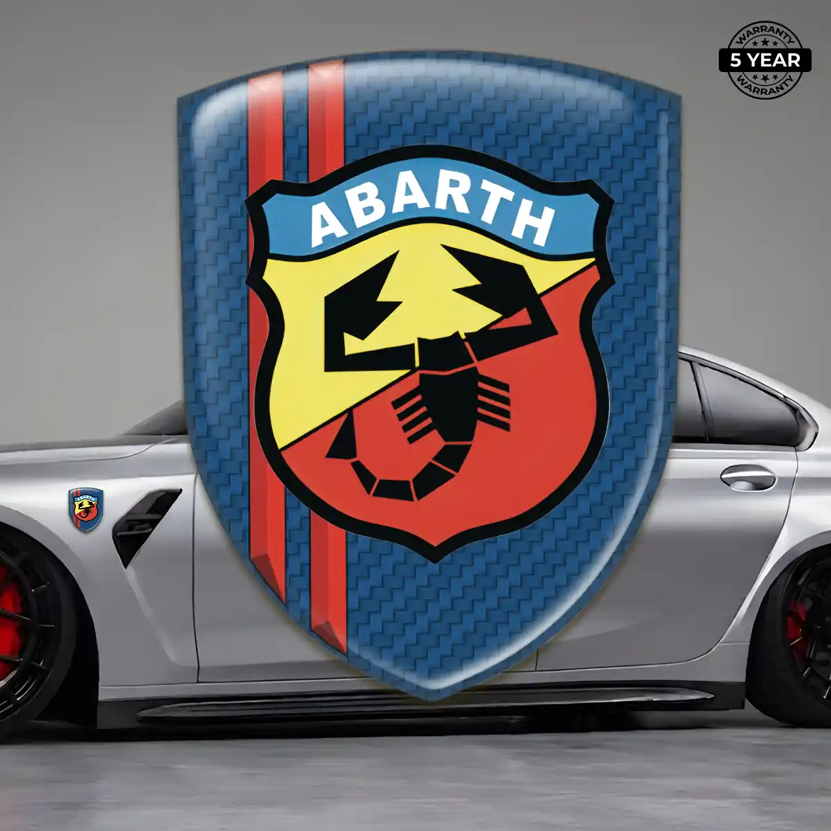 Abarth Logo Badge Outer Style