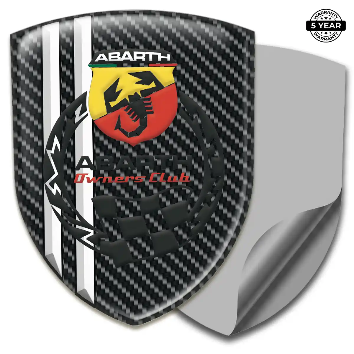 Abarth Logo Badge Performance Style