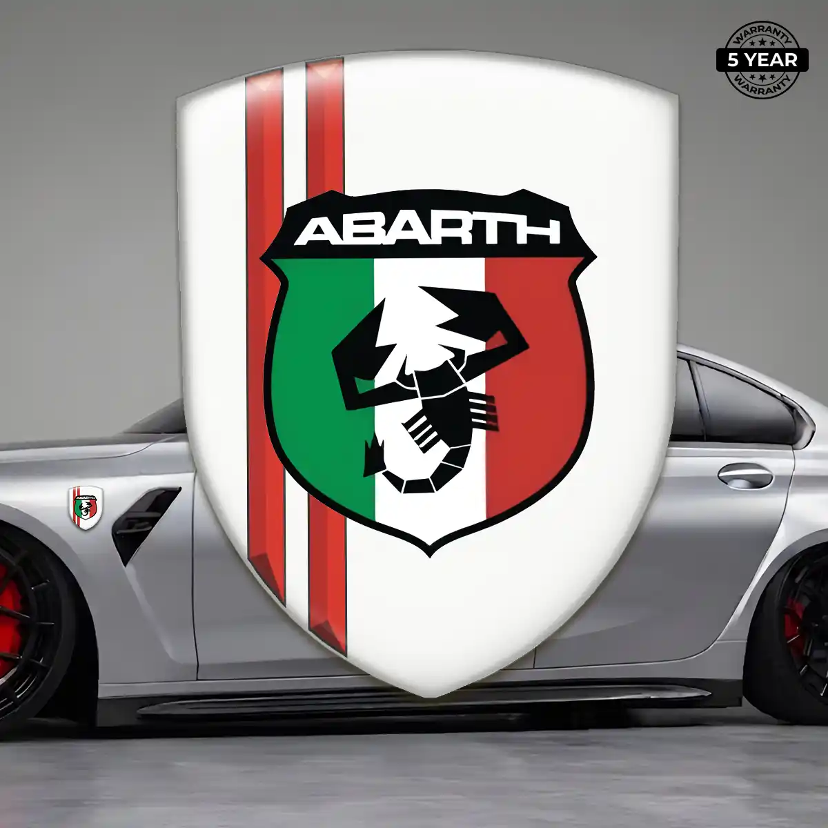 Abarth Logo Badge Prime Quality