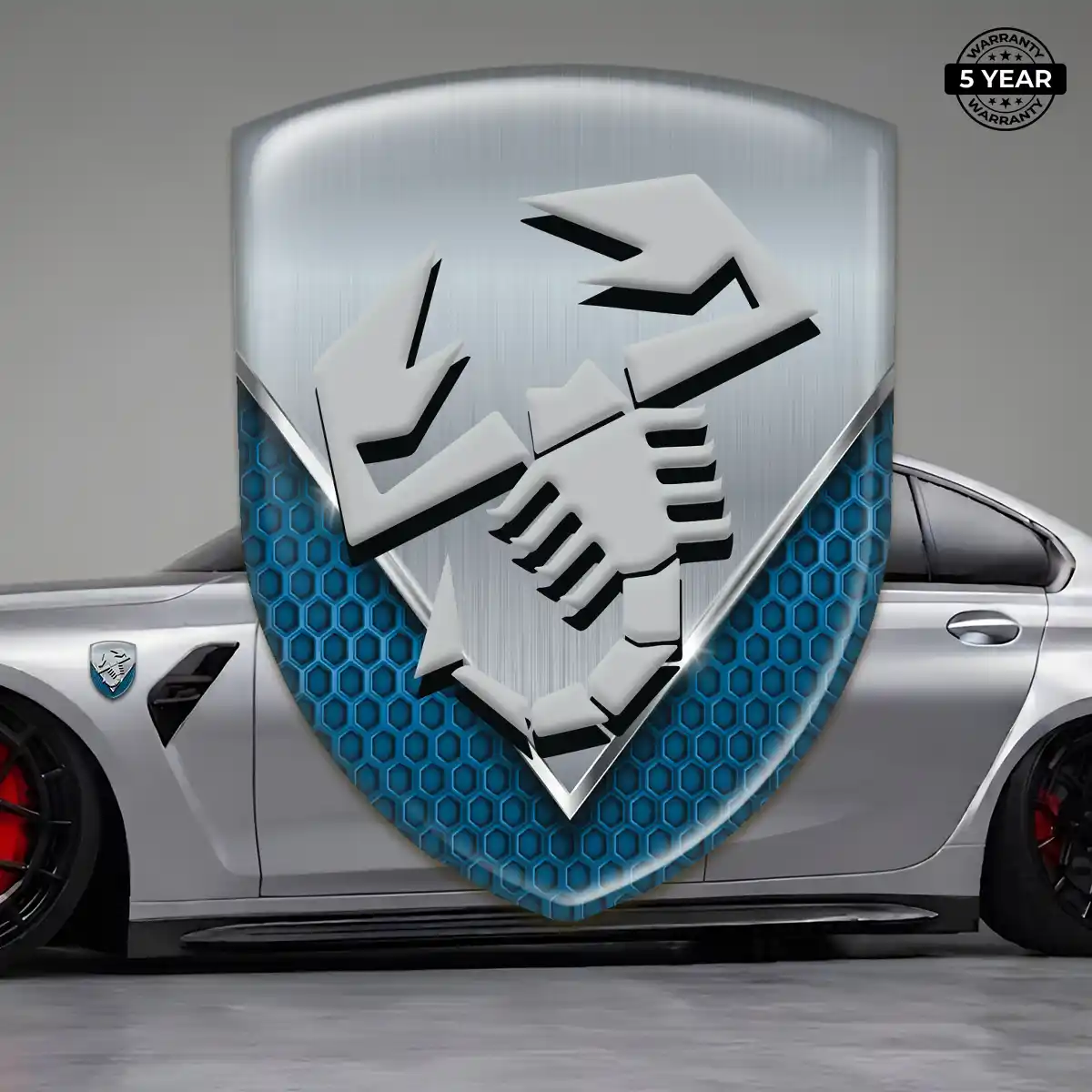 Abarth Logo Badge Sleek Style