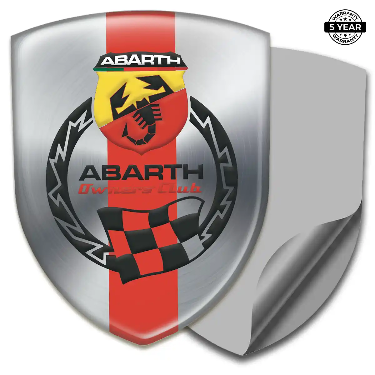 Abarth Logo Emblem Elite Finish
