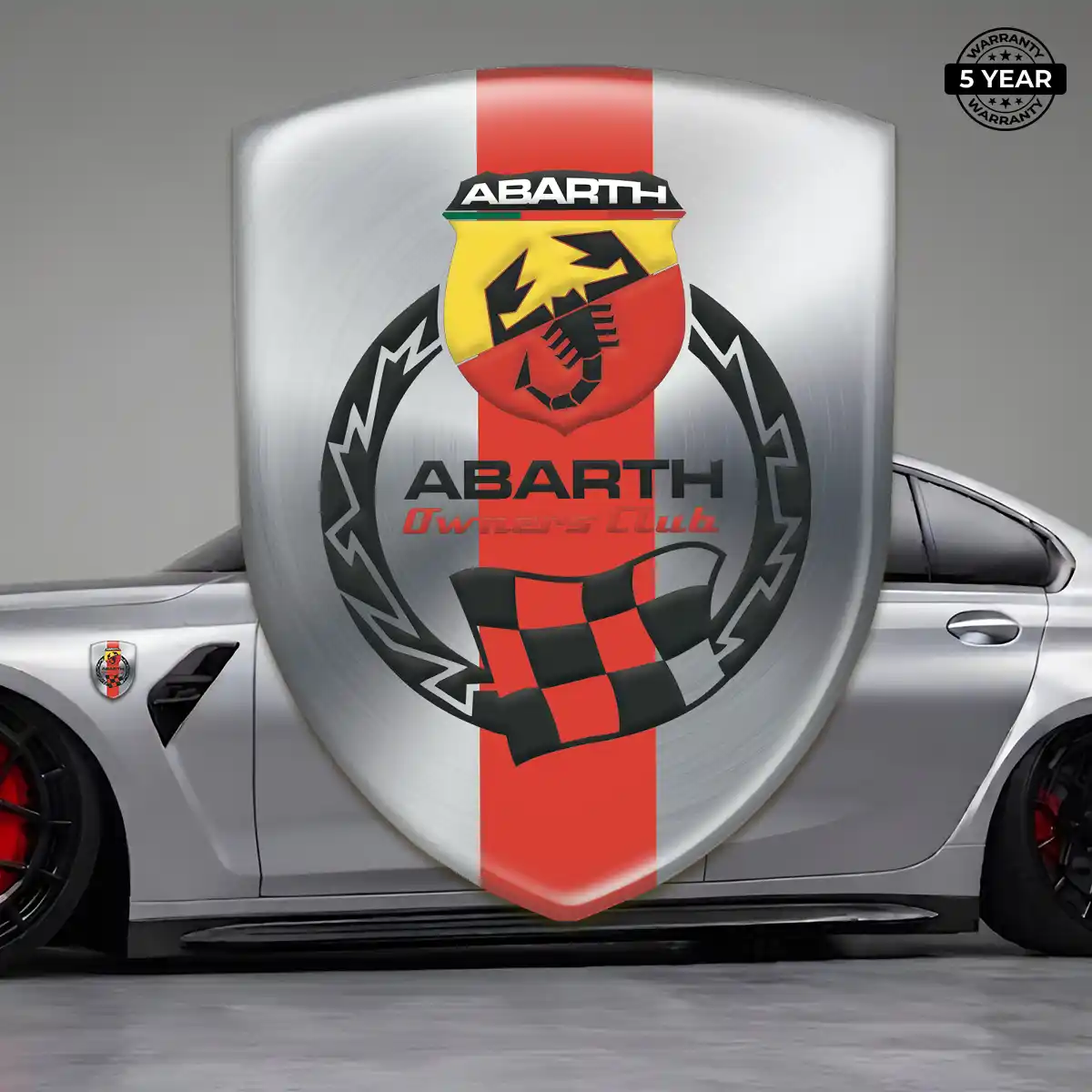 Abarth Logo Emblem Elite Finish